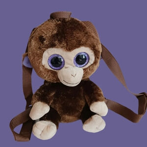 -Ty coconut monkey backpack
